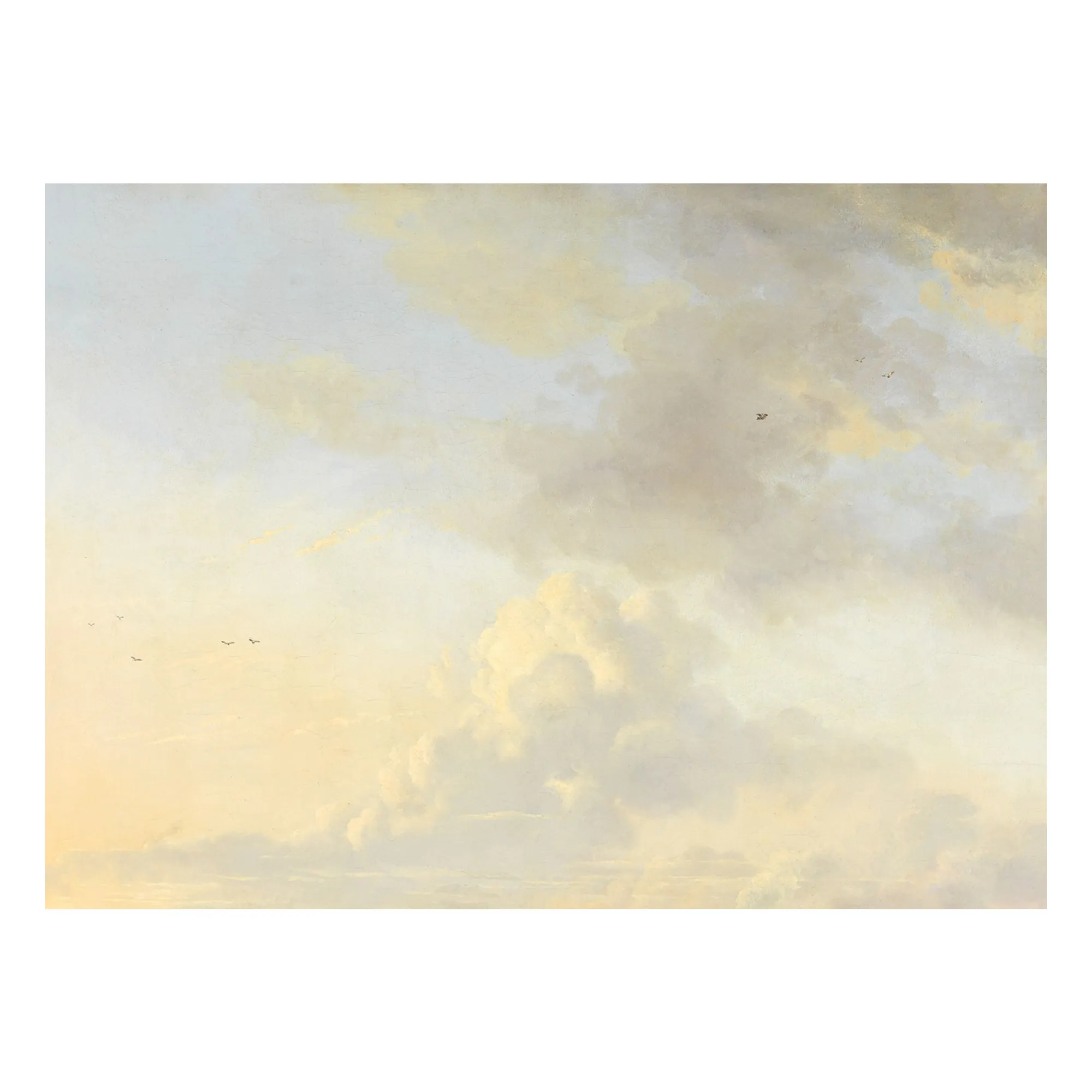 The Dybdahl Co. Multicoloured Clouds Vii Poster