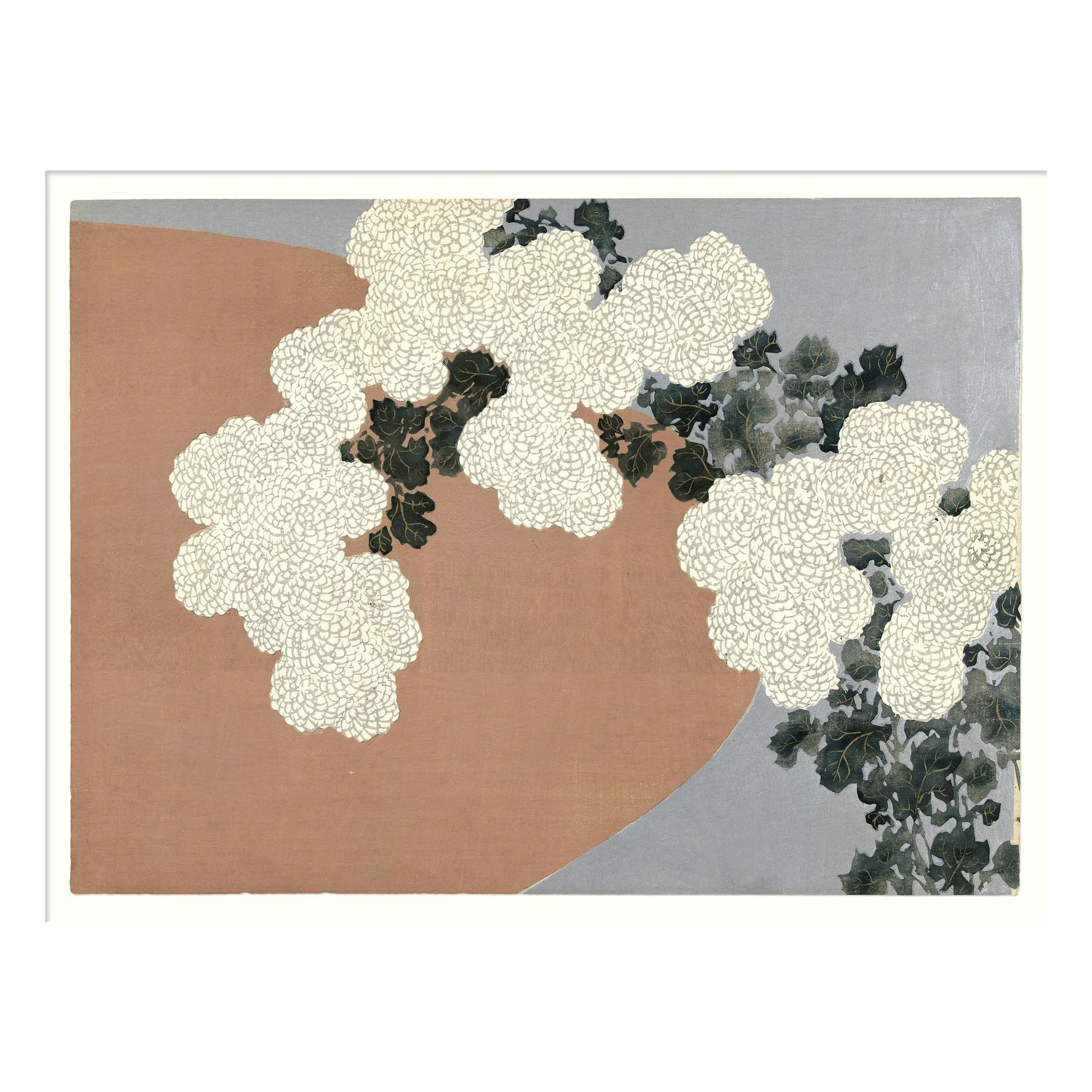 The Dybdahl Co. Multicoloured Chrysantemum Poster