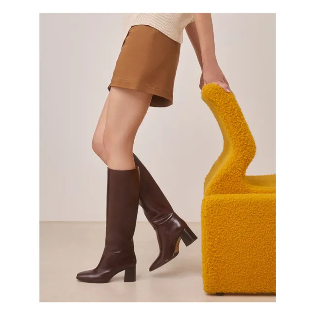Bottes n°109 Cuir | Ebène