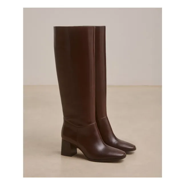 Bottes n°109 Cuir | Ebène