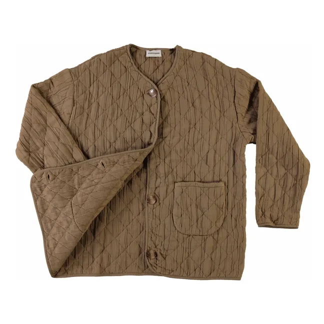 Veste Matelassée Millet Coton Bio - Collection Femme | Noisette