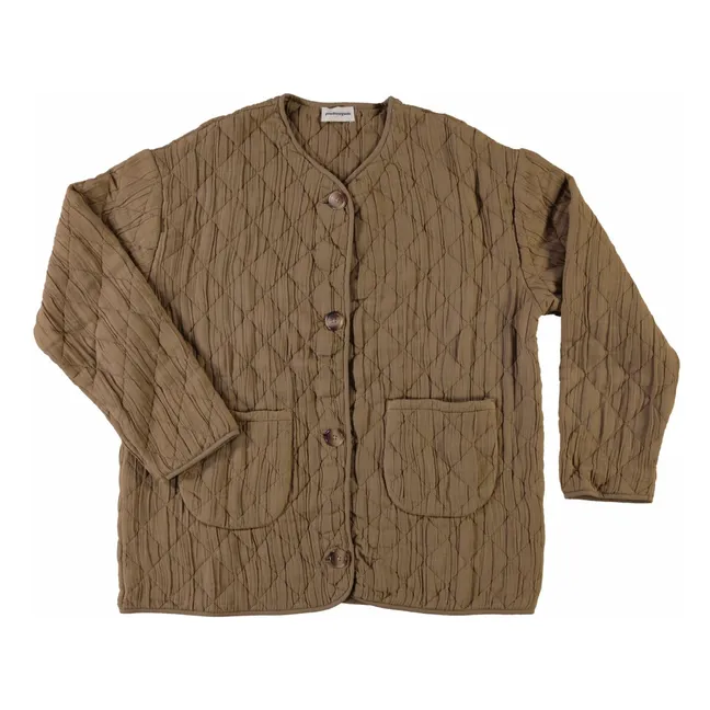 Veste Matelassée Millet Coton Bio - Collection Femme | Noisette