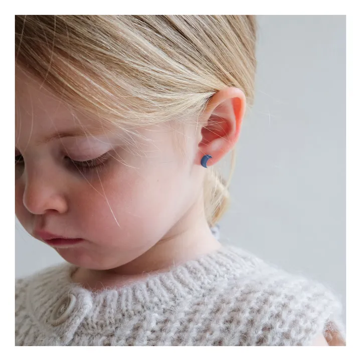 Boucles d'oreilles autocollantes | Rose- Image produit n°5