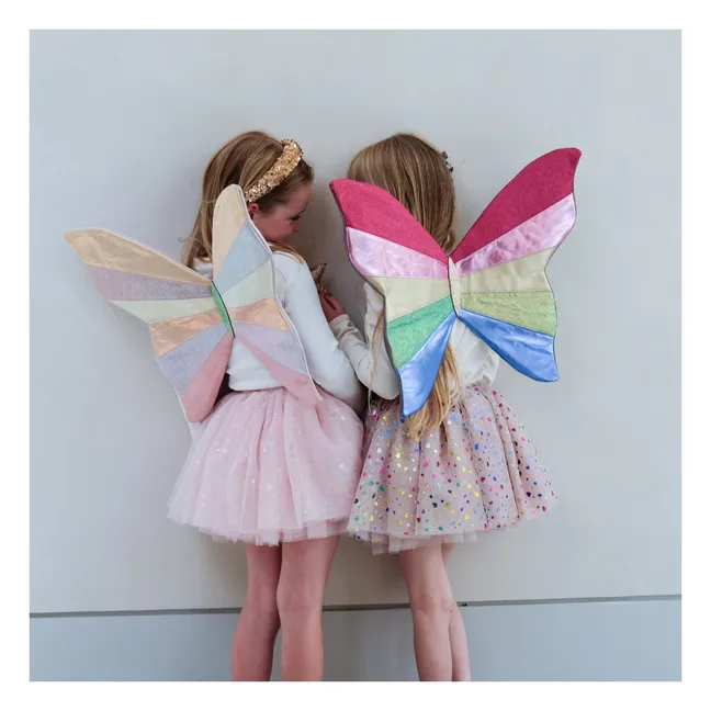 Rainbow Intergalactic Fairy Wings | Gold