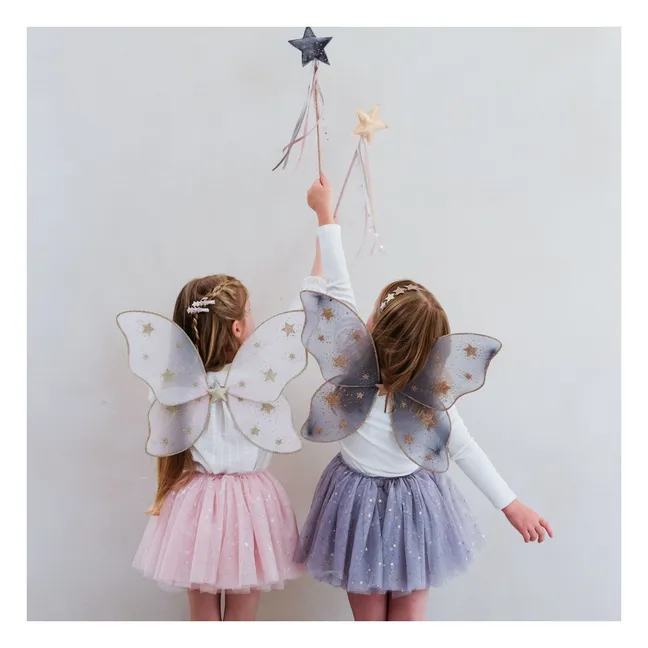 Feenflügel Starry Night | Grau