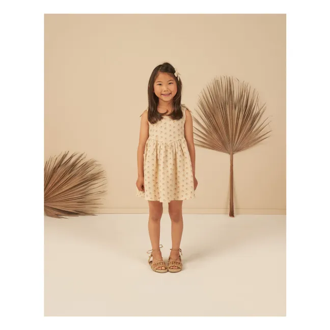 Robe Summer Fleurie | Beige