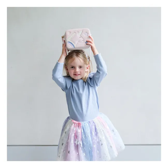 Unicorn Velvet Bag | Pink