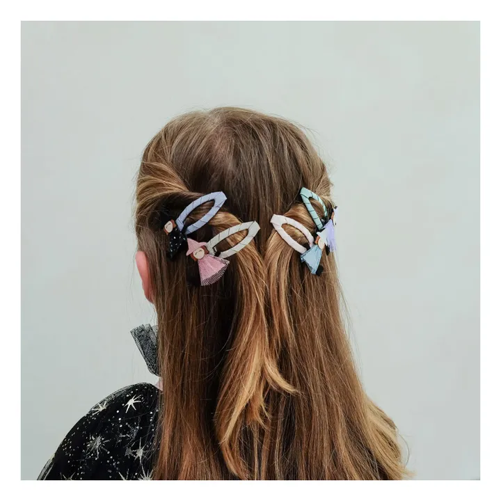 Lot de 4 Barettes Witch Friends | Rose- Image produit n°3