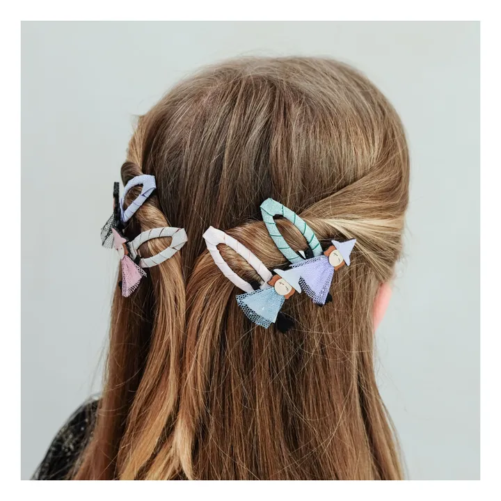 Lot de 4 Barettes Witch Friends | Rose- Image produit n°1