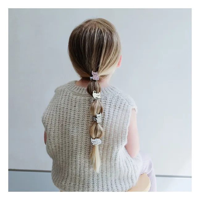 Lot de 8 Chouchous Kitty Cat | Rose