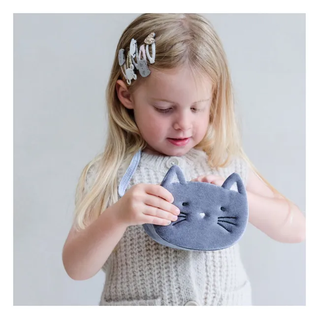 Lot de 5 Barrettes Chat | Rose