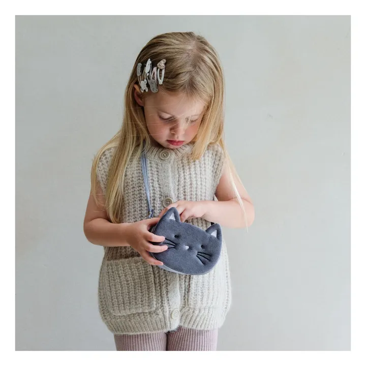 Lot de 5 Barrettes Chat | Rose- Image produit n°5