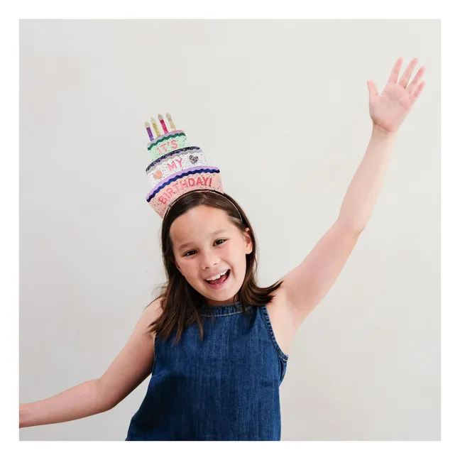 B'day Cake headband | Orange