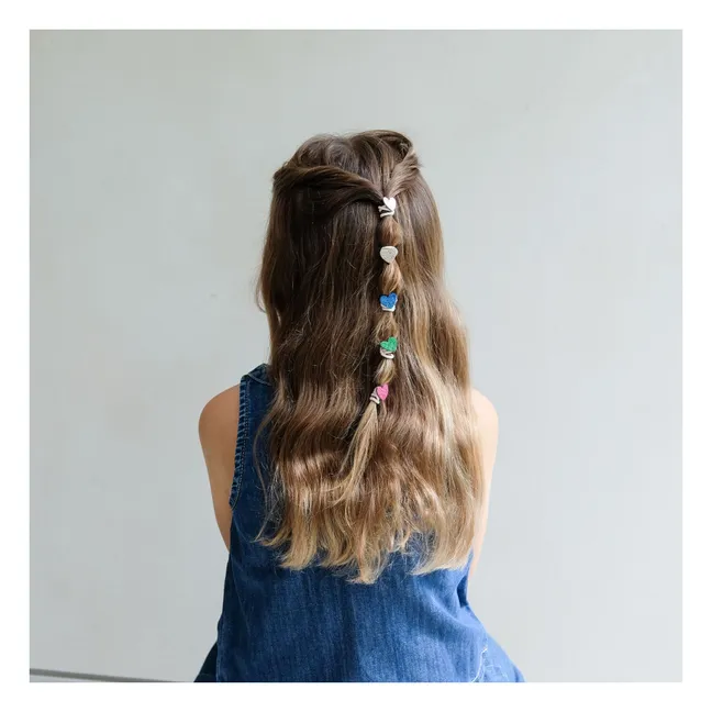 Lot de 8 Chouchous Jazzy Heart | Rose