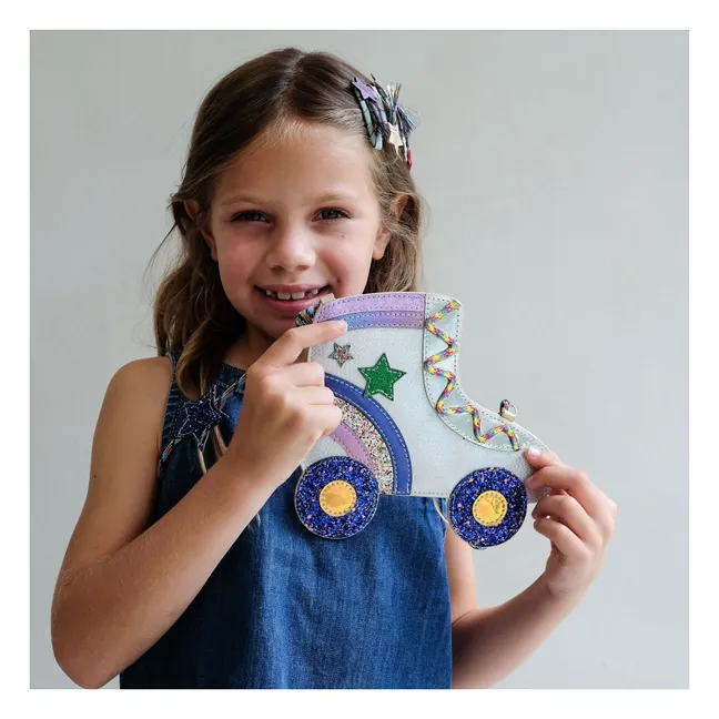 4er-Set Haarspangen Tinsel | Rosa