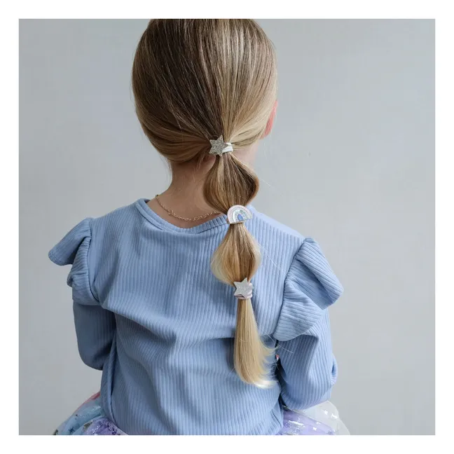 6er-Set Rainbow Chouchous | Rosa