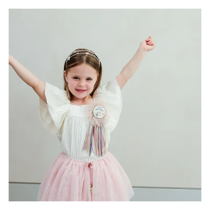 Serre-tête Alice Celeste | Argenté- Image produit n°7