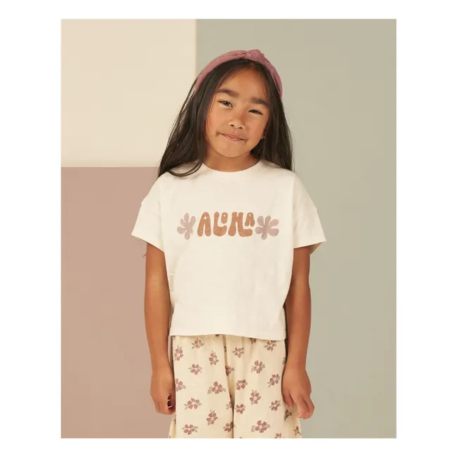 Maglietta Aloha | Bianco