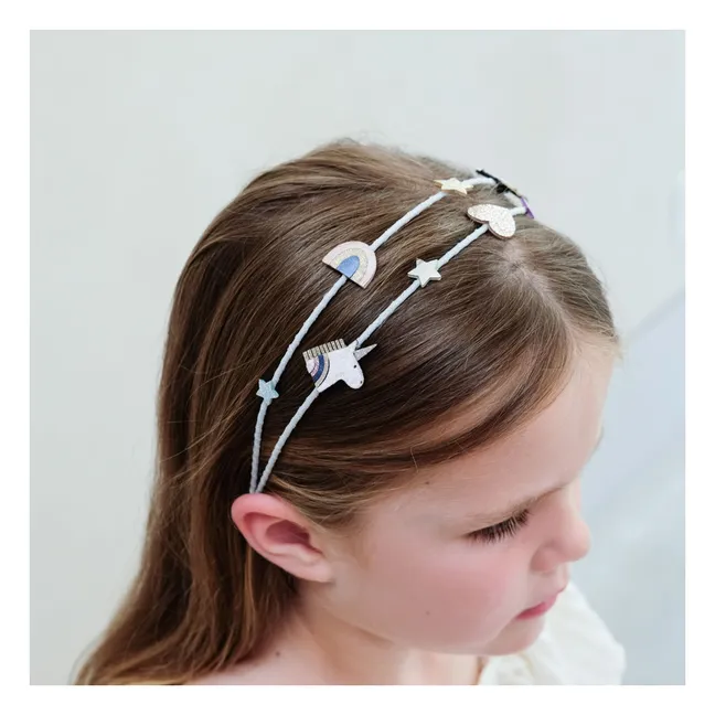 Serre-tête Alice Celeste | Argenté