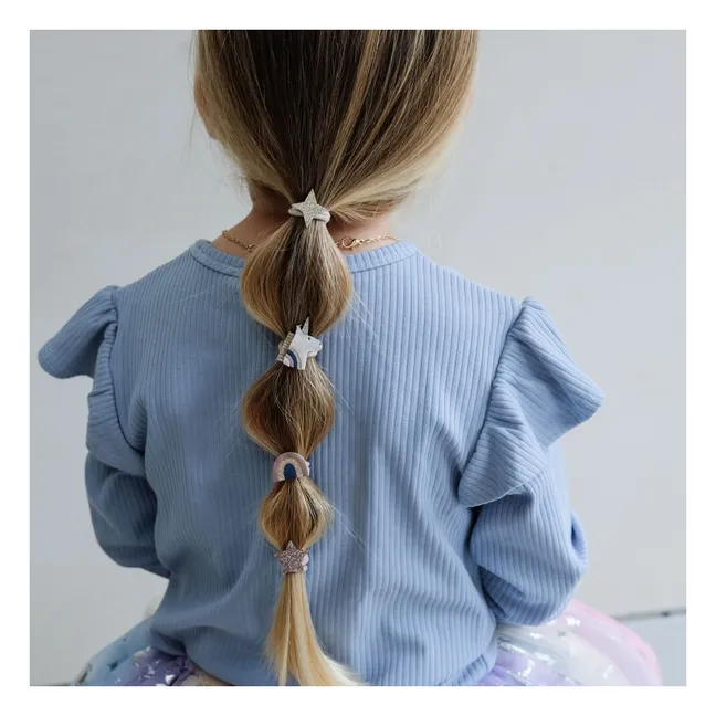 Lot de 8 Mini Chouchous Celeste | Rose