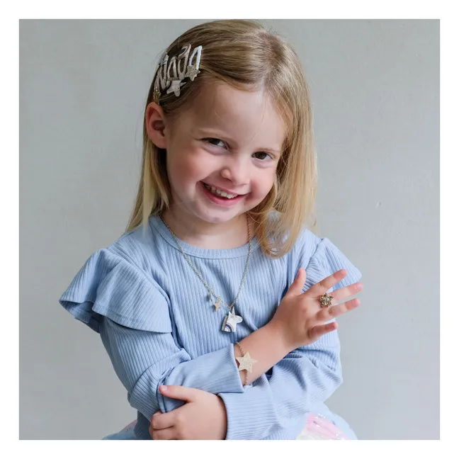 5er-Pack Mini Haarspangen Celeste | Rosa