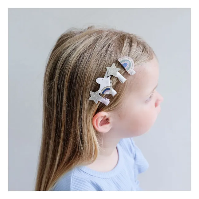 Lot de 8 Mini Barrettes Celeste | Rose