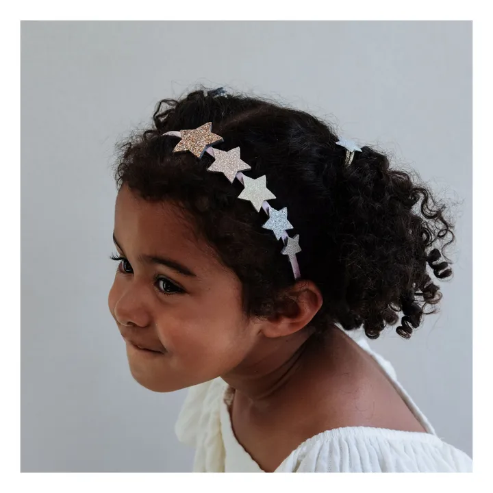 Serre-tête Alice Falling Star  | Rose- Image produit n°1