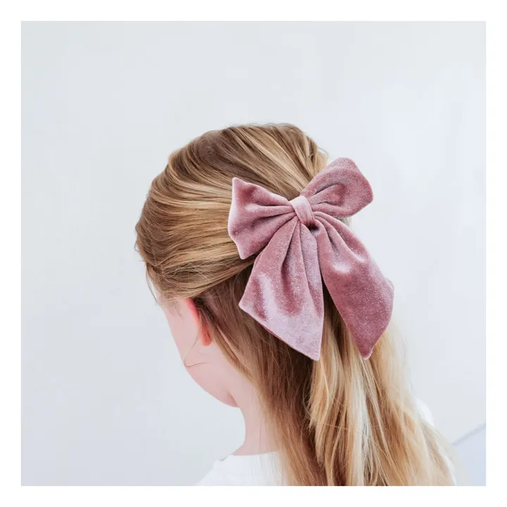 Lot de 2 Barrettes Agnes  | Rose- Image produit n°5