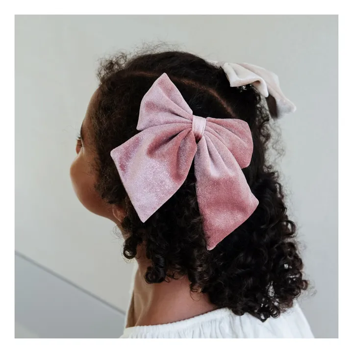 Lot de 2 Barrettes Agnes  | Rose- Image produit n°2