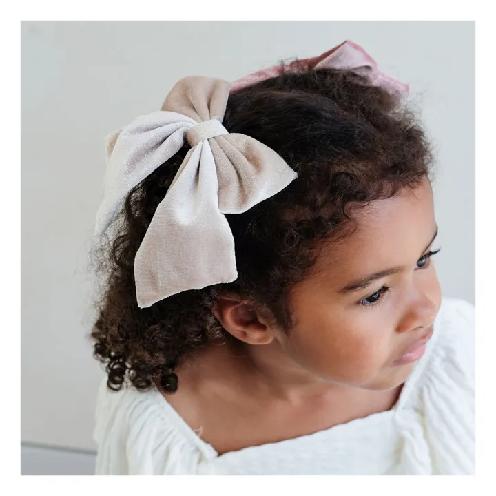 Lot de 2 Barrettes Agnes  | Rose- Image produit n°1