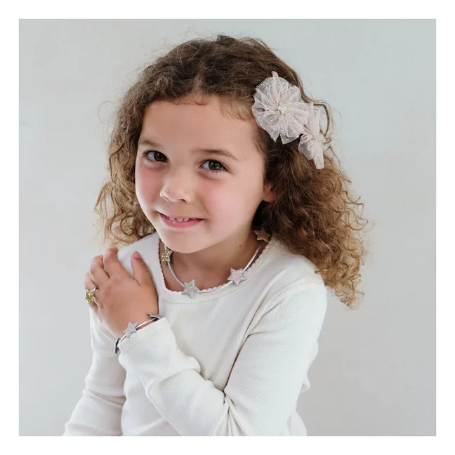 Lot de 2 Barrettes Ballerina Etoile | Beige