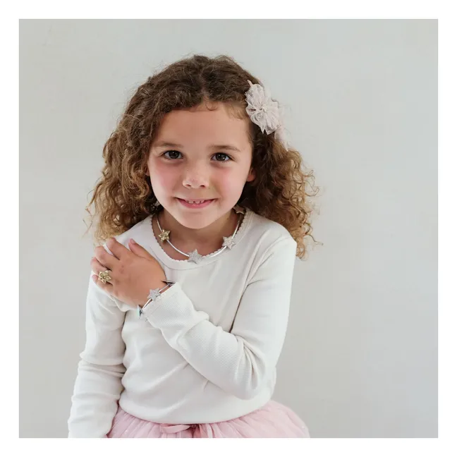 Lot de 2 Barrettes Ballerina Etoile | Beige