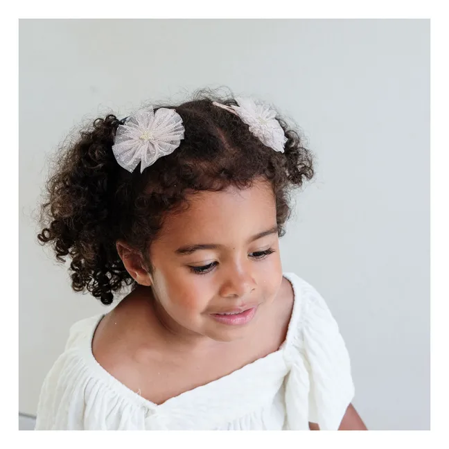 Lot de 2 Barrettes Ballerina Etoile | Beige