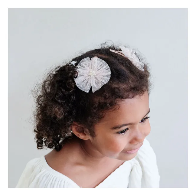 Lot de 2 Barrettes Ballerina Etoile | Beige