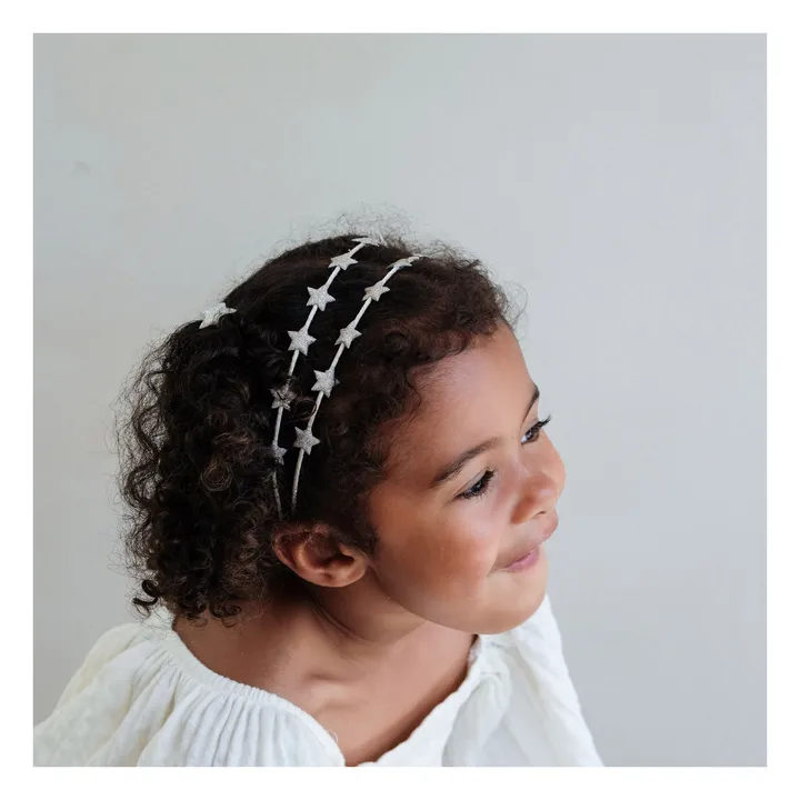 Serre-tête Alice Etoiles | Doré- Image produit n°2