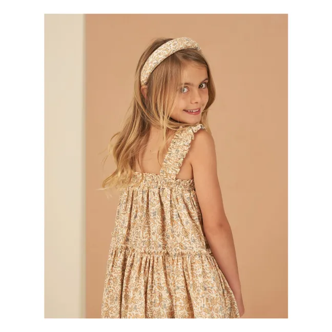 Kleid Cicily Blümchen | Gelb