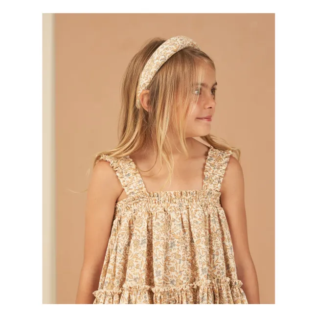 Kleid Cicily Blümchen | Gelb