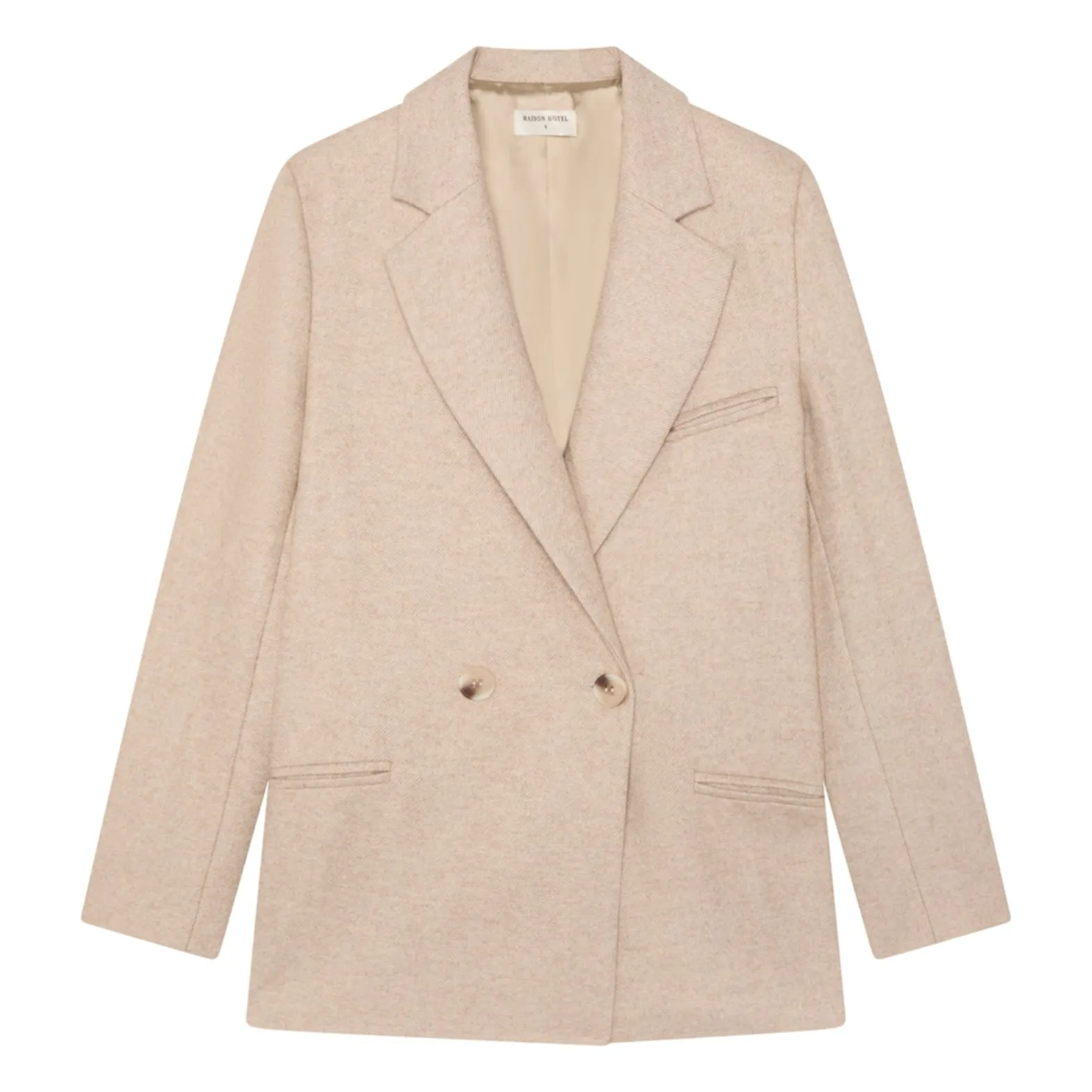 Maison Hotel Beige Rue Des Rosiers Anna Laine Jacket