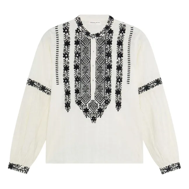 Blusa Orchid Bruna | Blanco