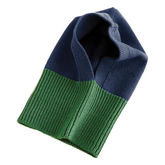 Cagoule Eddy Laine Mérinos | Bleu