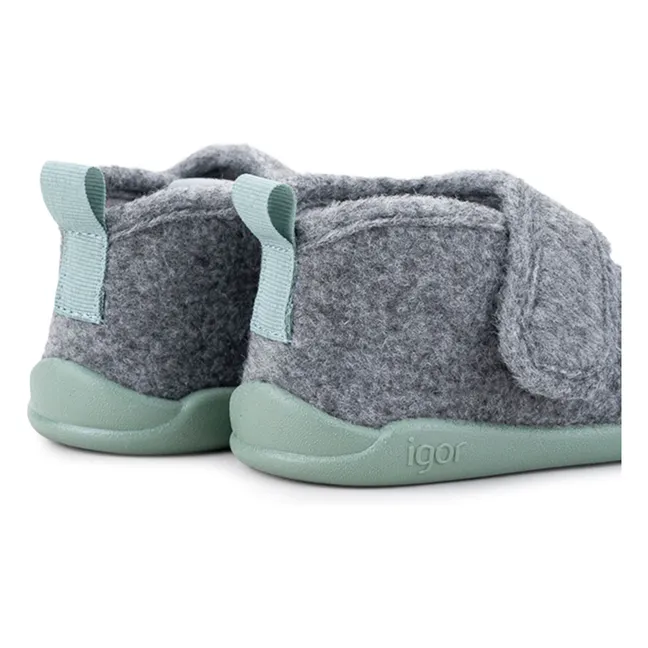 Pantofole Homie | Verde mandorla