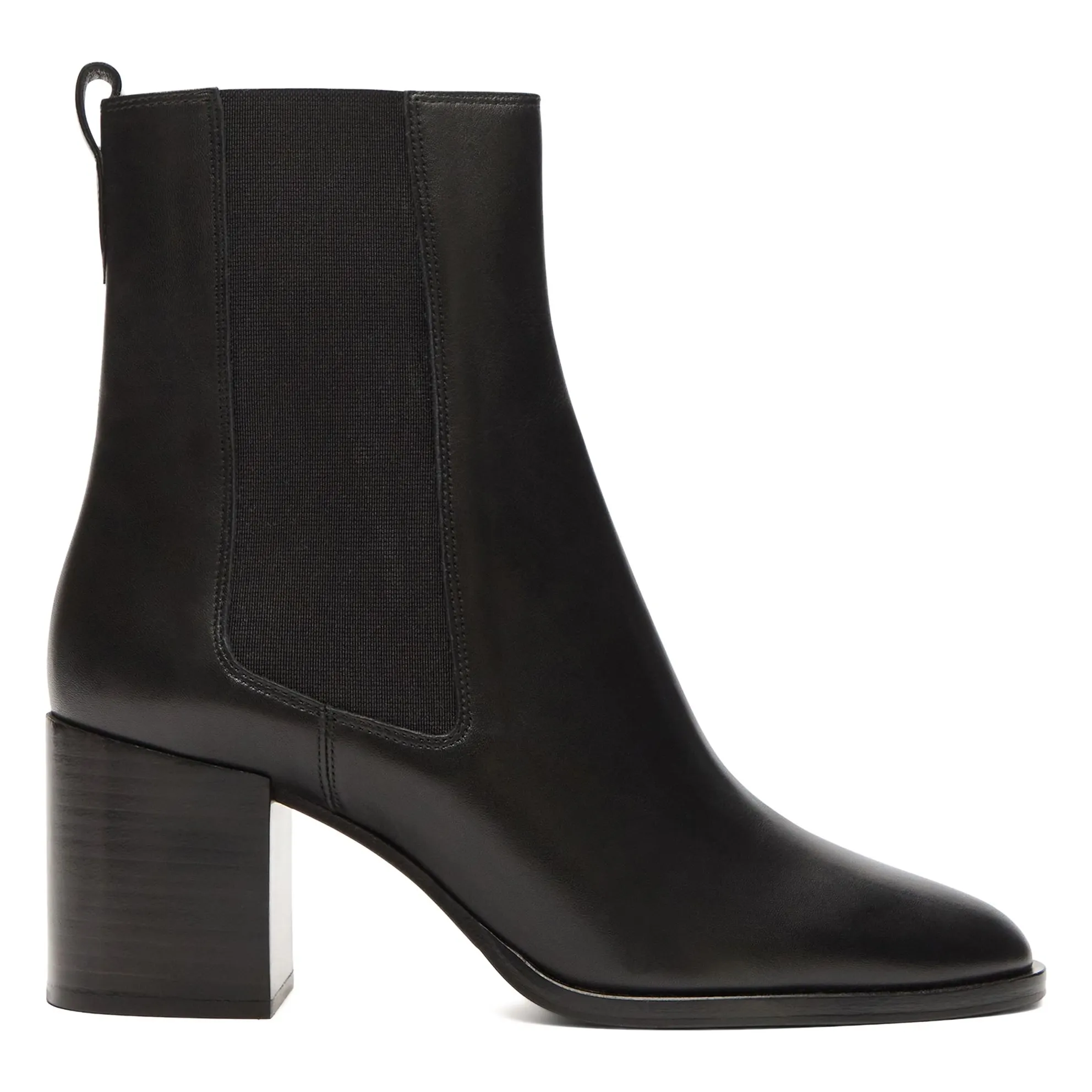 Rivecour Black Boots N°663 Leather