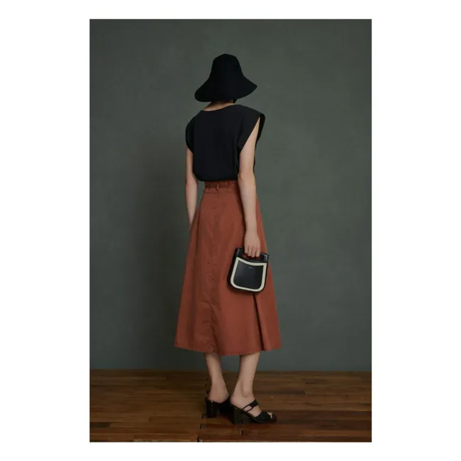 Queen skirt | Terracotta