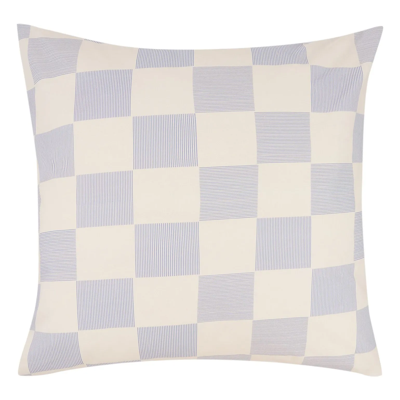 Nobodinoz Blue Sheldon Checks Pillowcase