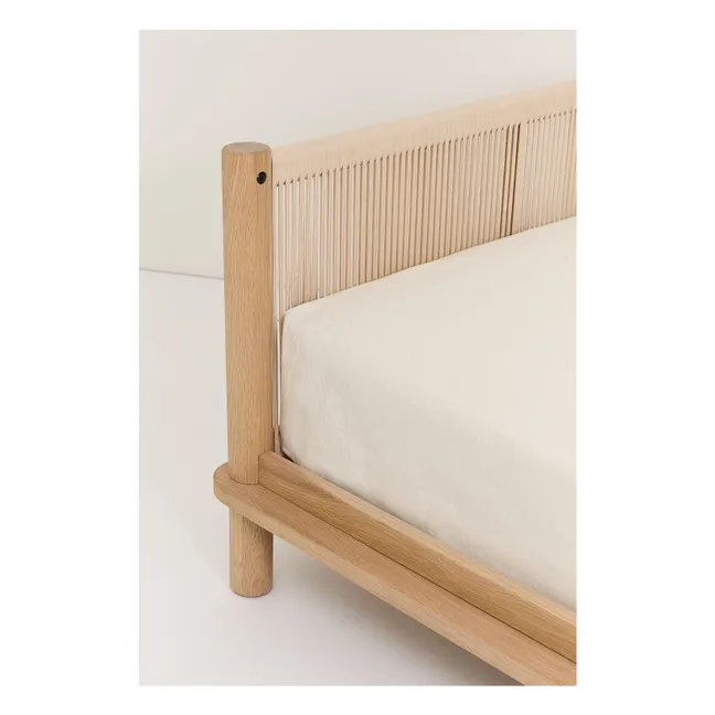 Cama individual Latitude | Roble