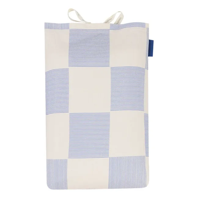 Housse de couette Sheldon Checks | Bleu