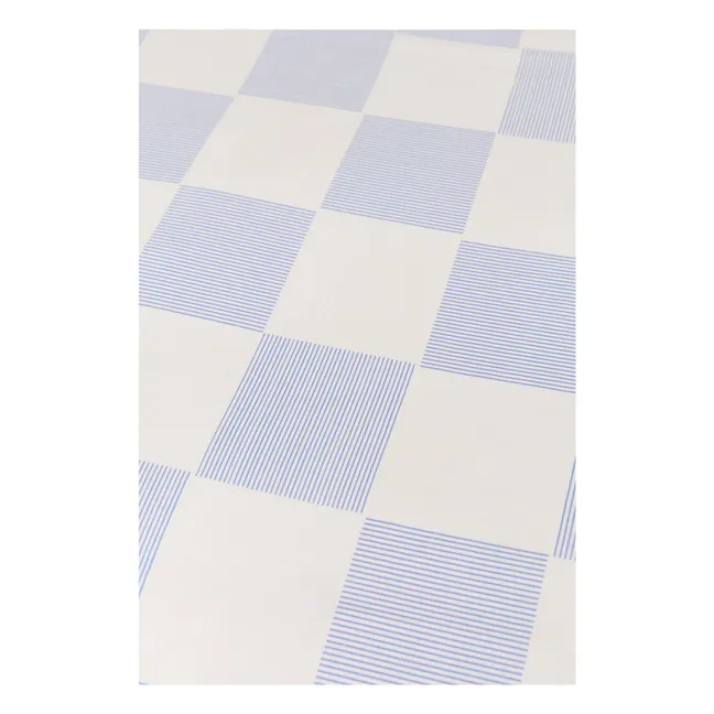 Housse de couette Sheldon Checks | Bleu