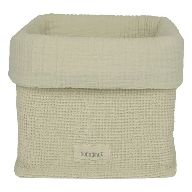 Cesta de almacenaje Wabi-Sabi | Verde matcha