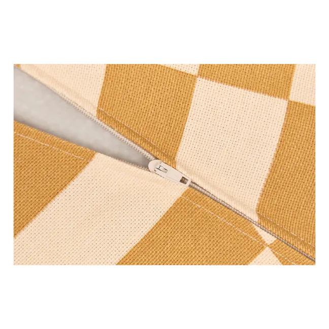 Puff redondo Vibes Tiles | Amarillo