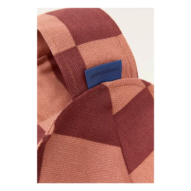 Pouf rond Vibes Tiles | Rouge